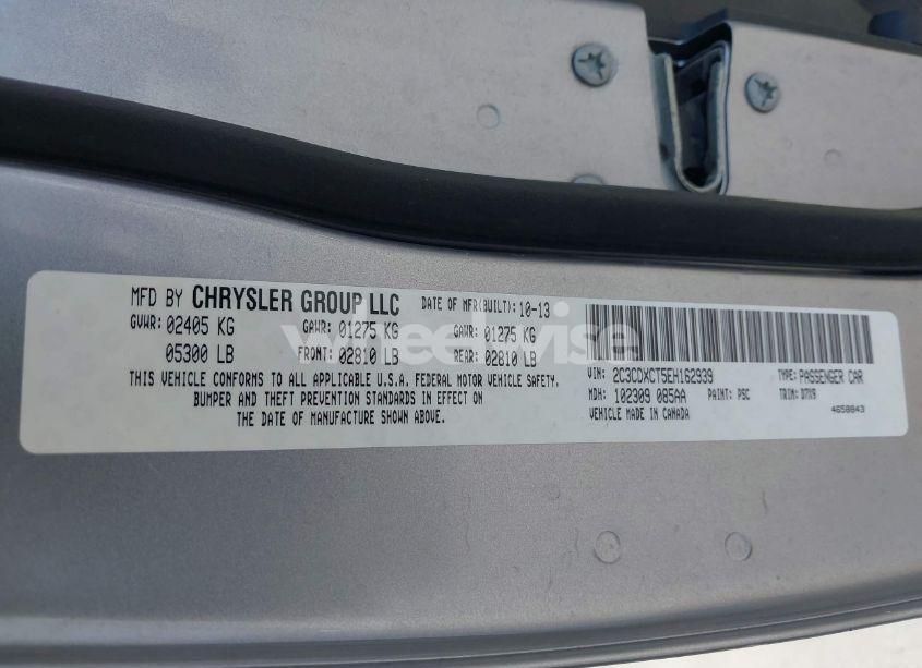 Photo 9 of 2014 Dodge Charger R/T (VIN 2C3CDXCT5EH162939)