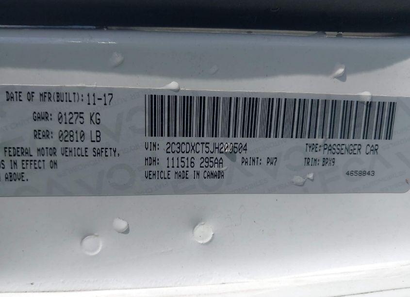 Photo 9 of 2018 Dodge Charger R/T RWD (VIN 2C3CDXCT5JH200504)