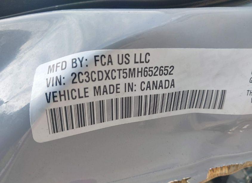 Photo 9 of 2021 Dodge Charger R/T RWD (VIN 2C3CDXCT5MH652652)