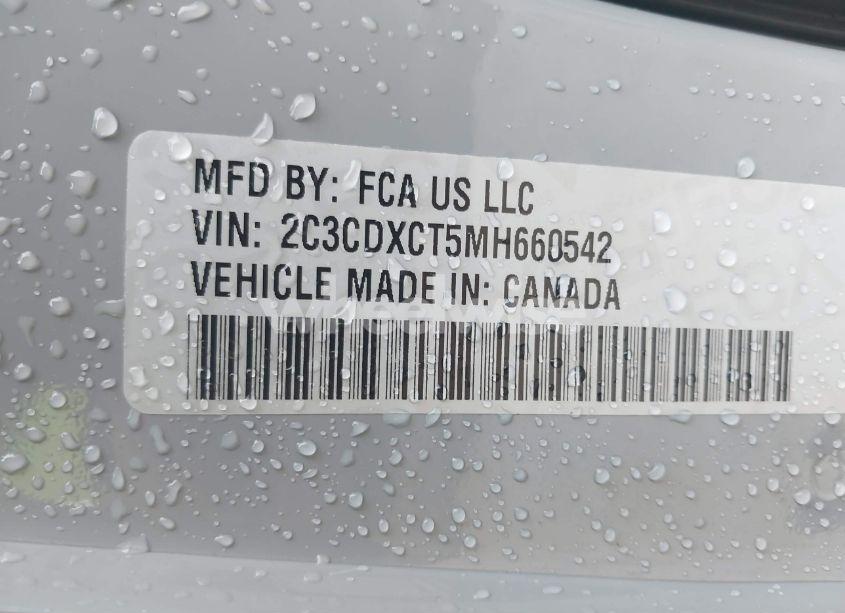 Photo 9 of 2021 Dodge Charger R/T RWD (VIN 2C3CDXCT5MH660542)