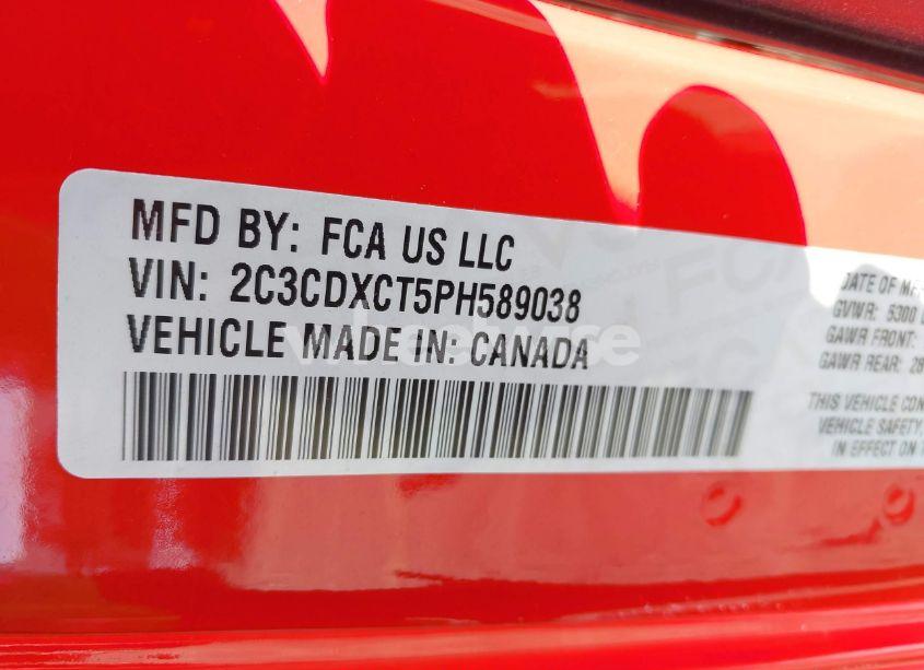 Photo 9 of 2023 Dodge Charger R/T (VIN 2C3CDXCT5PH589038)