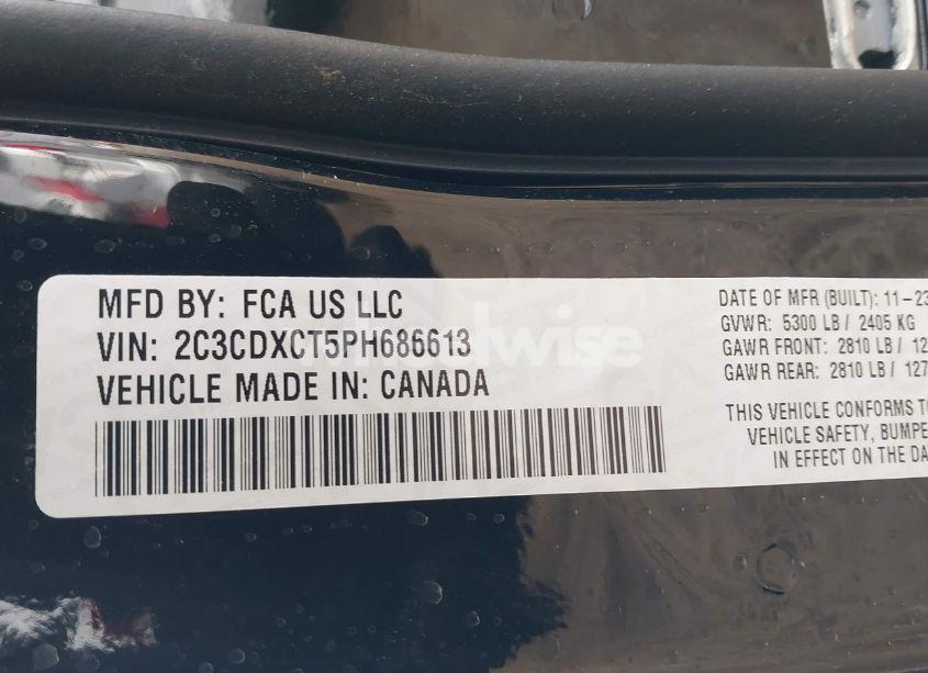 Photo 9 of 2023 Dodge Charger R/T (VIN 2C3CDXCT5PH686613)