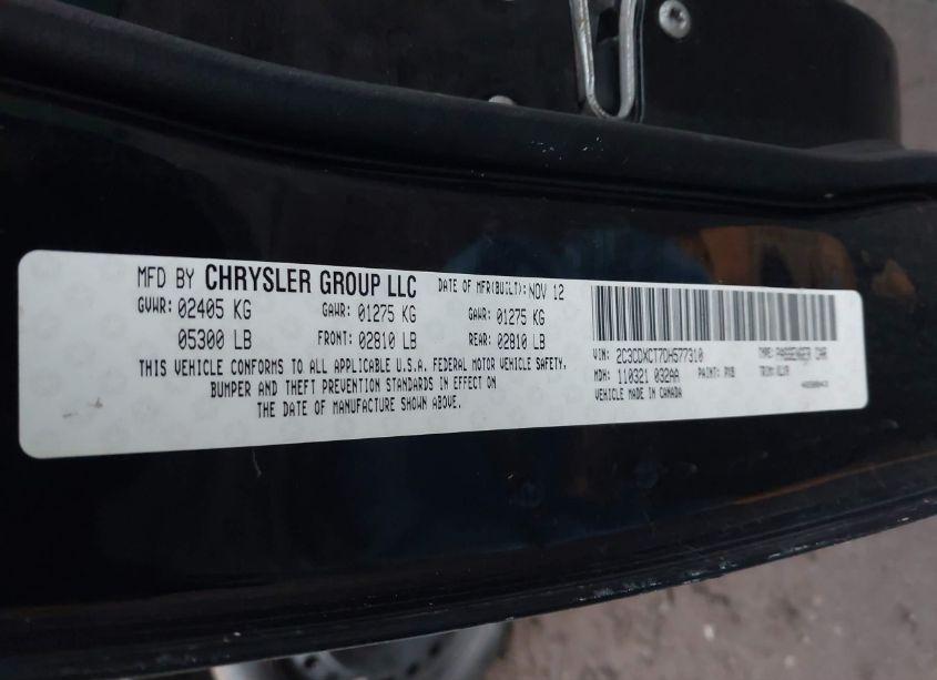 Photo 9 of 2013 Dodge Charger ROAD/TRACK (VIN 2C3CDXCT7DH577310)