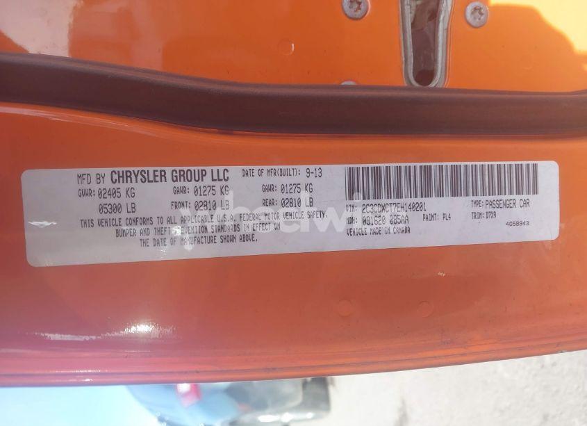 Photo 9 of 2014 Dodge Charger R/T (VIN 2C3CDXCT7EH140201)