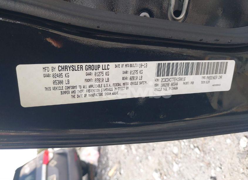 Photo 9 of 2014 Dodge Charger R/T (VIN 2C3CDXCT7EH150016)