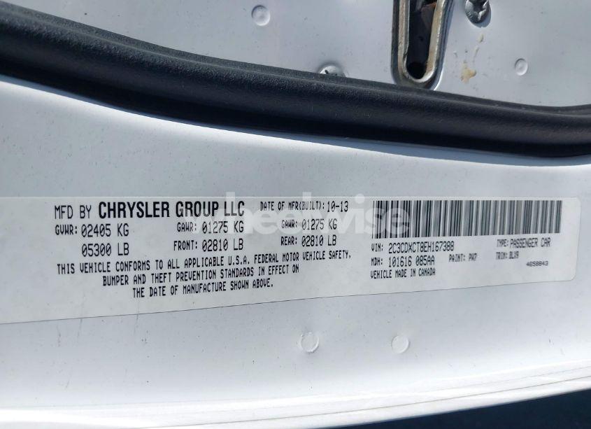 Photo 9 of 2014 Dodge Charger R/T PLUS (VIN 2C3CDXCT8EH167388)