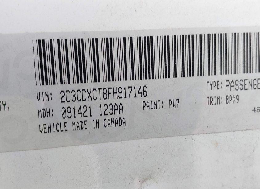 Photo 9 of 2015 Dodge Charger R/T (VIN 2C3CDXCT8FH917146)