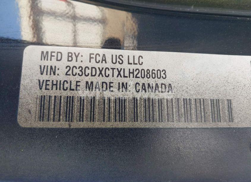 Photo 9 of 2020 Dodge Charger R/T RWD (VIN 2C3CDXCTXLH208603)