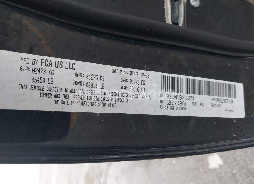 Photo 9 of 2016 Dodge Charger SRT 392 (VIN 2C3CDXEJ5GH165273)