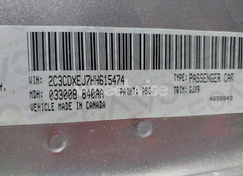 Photo 9 of 2017 Dodge Charger SRT 392 RWD (VIN 2C3CDXEJ7HH615474)