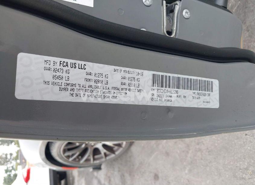 Photo 9 of 2017 Dodge Charger SRT 392 RWD (VIN 2C3CDXEJ8HH515285)