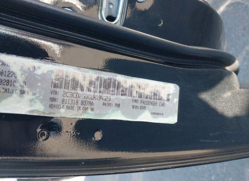 Photo 9 of 2020 Dodge Charger SCAT PACK 392 (VIN 2C3CDXGJ0LH194123)