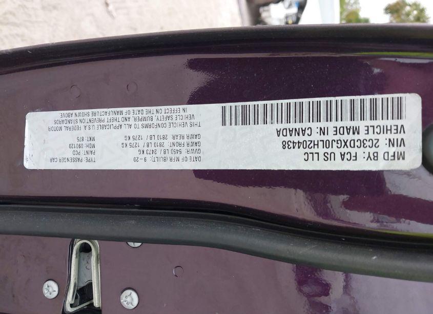 Photo 9 of 2020 Dodge Charger SCAT PACK WIDEBODY RWD (VIN 2C3CDXGJ0LH204438)