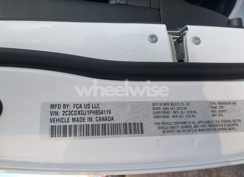 Photo 9 of 2023 Dodge Charger SCAT PACK (VIN 2C3CDXGJ1PH654119)