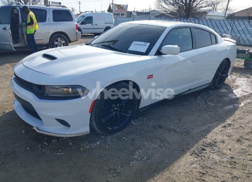 Photo 2 of 2021 Dodge Charger SCAT PACK RWD (VIN 2C3CDXGJ3MH595389)
