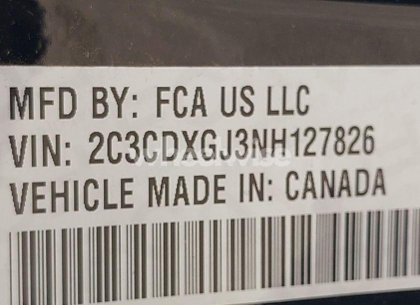 Photo 9 of 2022 Dodge Charger SCAT PACK WIDEBODY (VIN 2C3CDXGJ3NH127826)