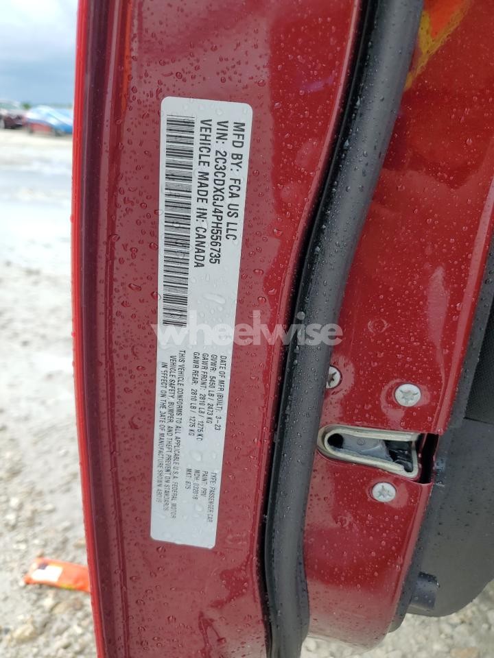 Photo 12 of 2023 DODGE CHARGER SCAT PACK (VIN 2C3CDXGJ4PH556735)