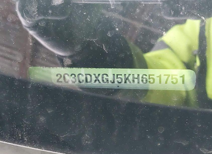 Photo 18 of 2019 Dodge Charger SCAT PACK RWD (VIN 2C3CDXGJ5KH651751)