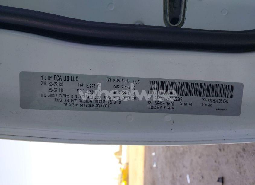 Photo 9 of 2019 Dodge Charger SCAT PACK RWD (VIN 2C3CDXGJ6KH728269)