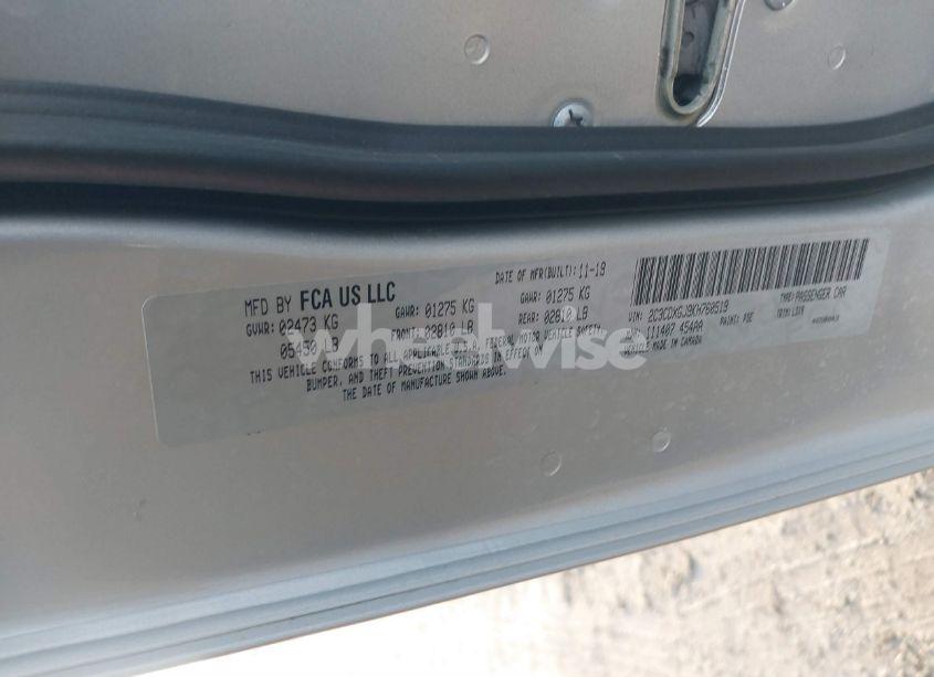 Photo 9 of 2019 Dodge Charger SCAT PACK RWD (VIN 2C3CDXGJ9KH760519)