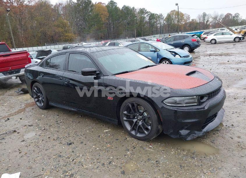 2021 Dodge Charger SCAT PACK RWD (VIN 2C3CDXGJ9MH643347) main photo
