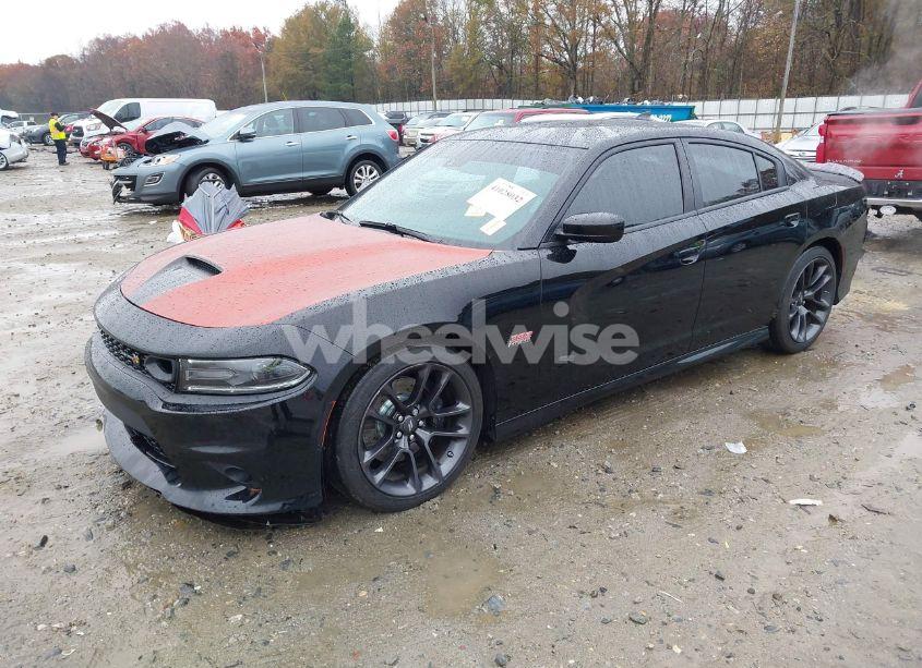Photo 2 of 2021 Dodge Charger SCAT PACK RWD (VIN 2C3CDXGJ9MH643347)