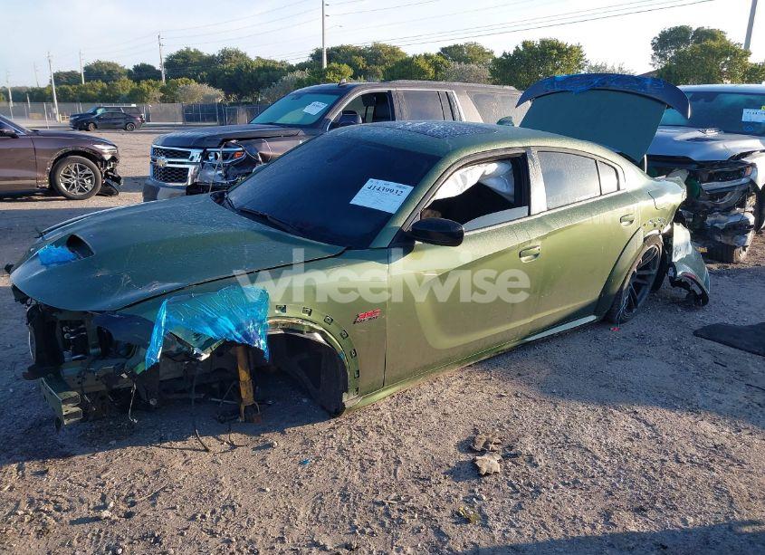 Photo 2 of 2023 Dodge Charger SCAT PACK WIDEBODY (VIN 2C3CDXGJXPH655916)