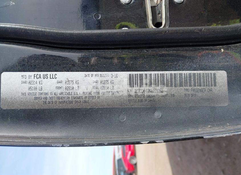 Photo 9 of 2016 Dodge Charger SXT (VIN 2C3CDXHG0GH215352)