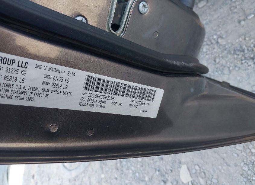 Photo 9 of 2014 Dodge Charger SXT 100TH ANNIVERSARY (VIN 2C3CDXHG1EH322326)