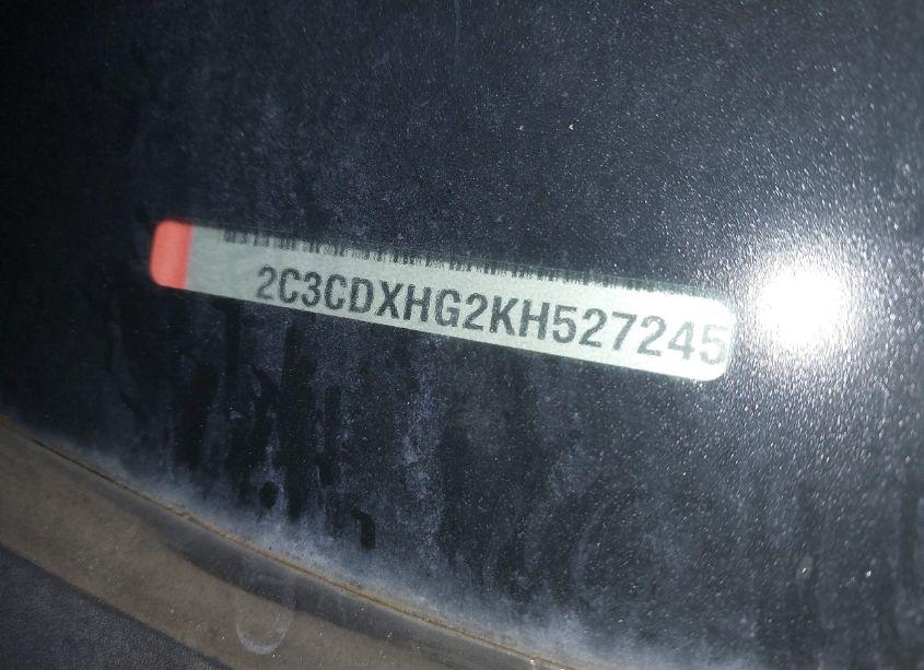 Photo 9 of 2019 Dodge Charger GT RWD (VIN 2C3CDXHG2KH527245)