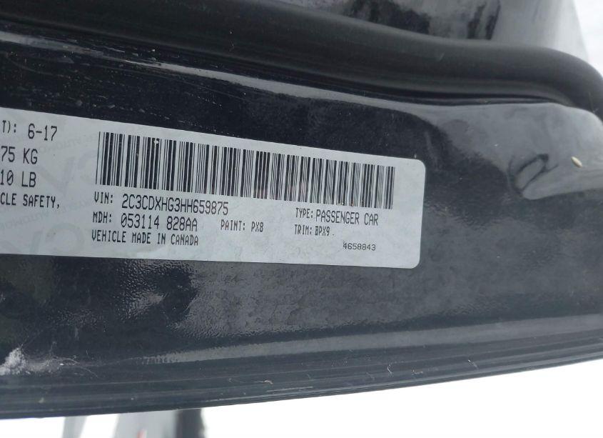 Photo 9 of 2017 Dodge Charger SXT RWD (VIN 2C3CDXHG3HH659875)