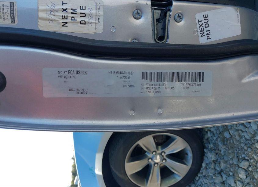 Photo 9 of 2018 Dodge Charger SXT PLUS RWD (VIN 2C3CDXHG3JH133560)