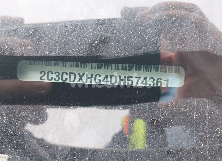 Photo 9 of 2013 Dodge Charger SXT (VIN 2C3CDXHG4DH574361)