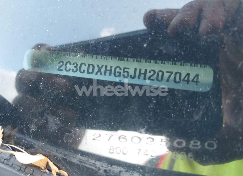 Photo 9 of 2018 Dodge Charger SXT PLUS RWD (VIN 2C3CDXHG5JH207044)