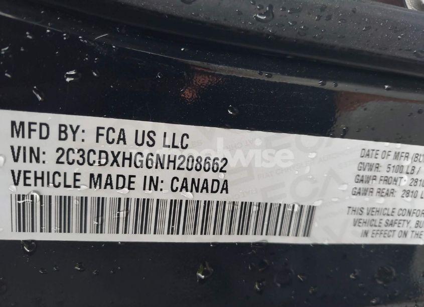 Photo 9 of 2022 Dodge Charger GT RWD (VIN 2C3CDXHG6NH208662)