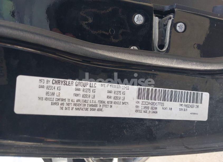 Photo 9 of 2014 Dodge Charger SXT PLUS (VIN 2C3CDXHG8EH177723)