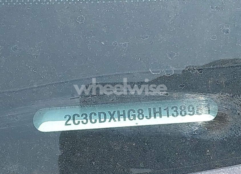 Photo 9 of 2018 Dodge Charger SXT PLUS RWD (VIN 2C3CDXHG8JH138981)