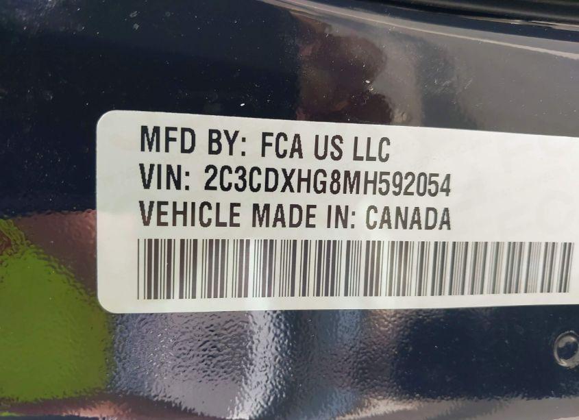 Photo 9 of 2021 Dodge Charger GT RWD (VIN 2C3CDXHG8MH592054)