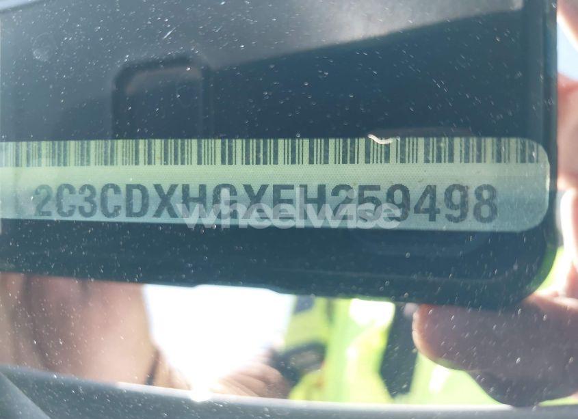 Photo 9 of 2014 Dodge Charger SXT (VIN 2C3CDXHGXEH259498)