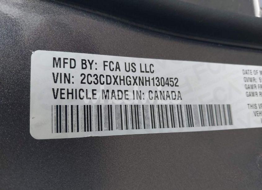 Photo 9 of 2022 Dodge Charger GT RWD (VIN 2C3CDXHGXNH130452)