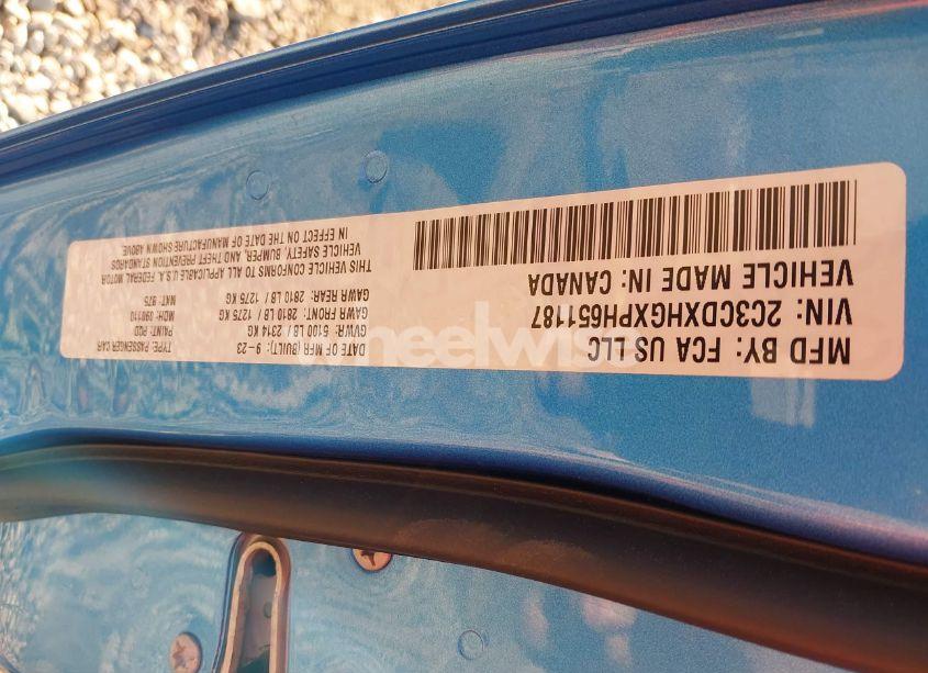 Photo 9 of 2023 Dodge Charger GT (VIN 2C3CDXHGXPH651187)