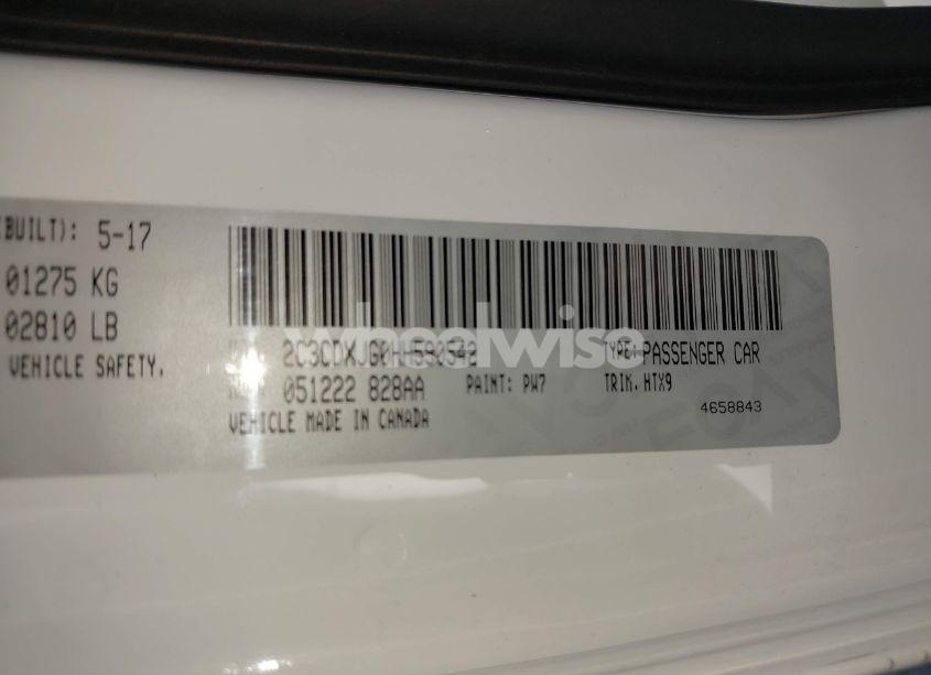 Photo 9 of 2017 Dodge Charger SXT AWD (VIN 2C3CDXJG0HH590542)