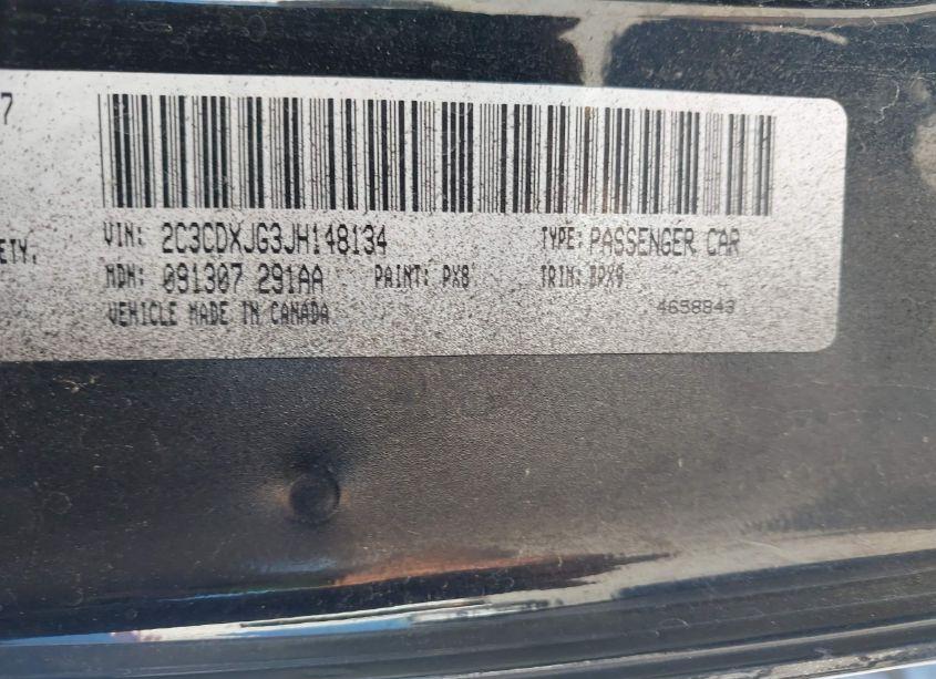 Photo 9 of 2018 Dodge Charger GT AWD (VIN 2C3CDXJG3JH148134)