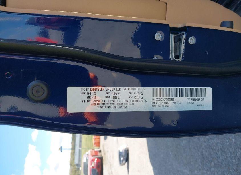 Photo 9 of 2014 Dodge Charger SXT PLUS (VIN 2C3CDXJG7EH261588)