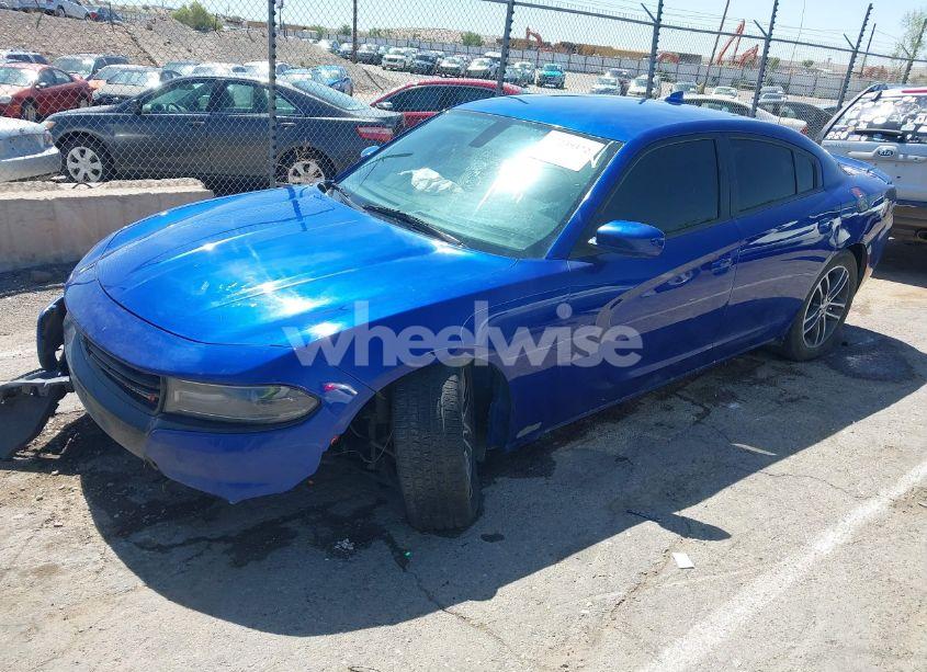 Photo 2 of 2019 Dodge Charger SXT AWD (VIN 2C3CDXJGXKH756282)