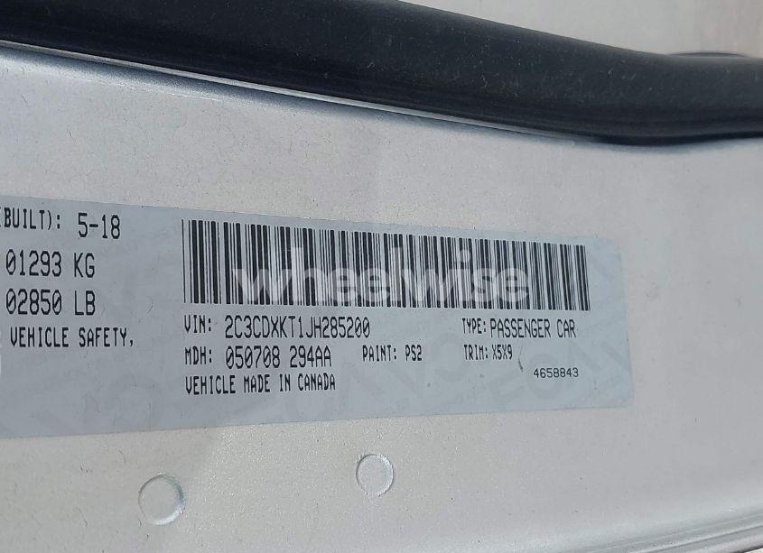 Photo 9 of 2018 Dodge Charger POLICE AWD (VIN 2C3CDXKT1JH285200)