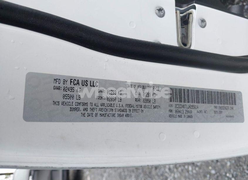 Photo 9 of 2018 Dodge Charger POLICE AWD (VIN 2C3CDXKT1JH295614)