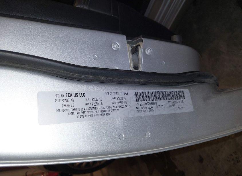 Photo 9 of 2019 Dodge Charger POLICE AWD (VIN 2C3CDXKT7KH622776)