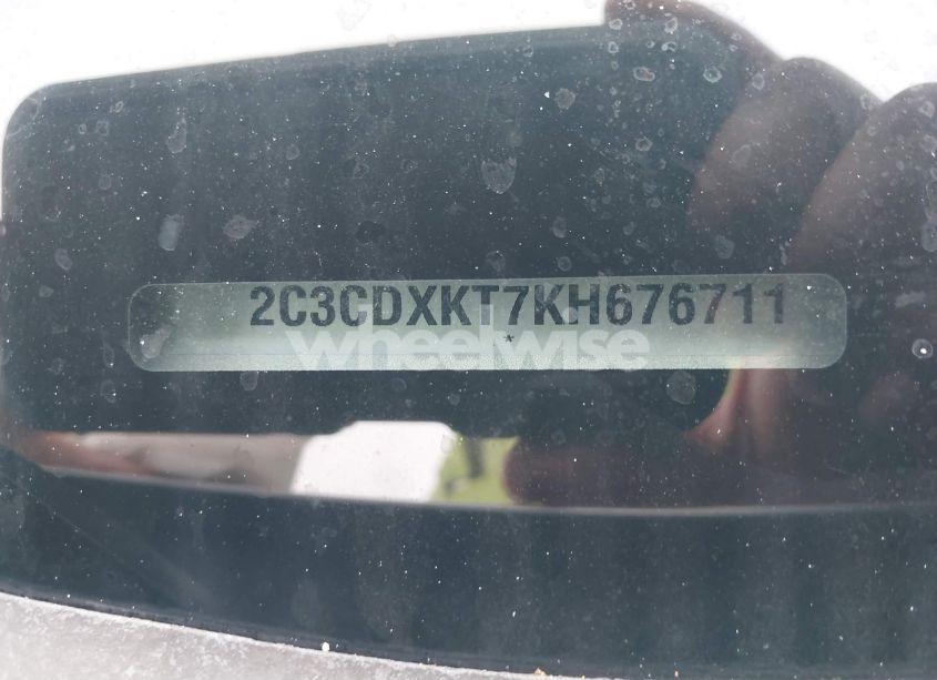 Photo 9 of 2019 Dodge Charger POLICE AWD (VIN 2C3CDXKT7KH676711)