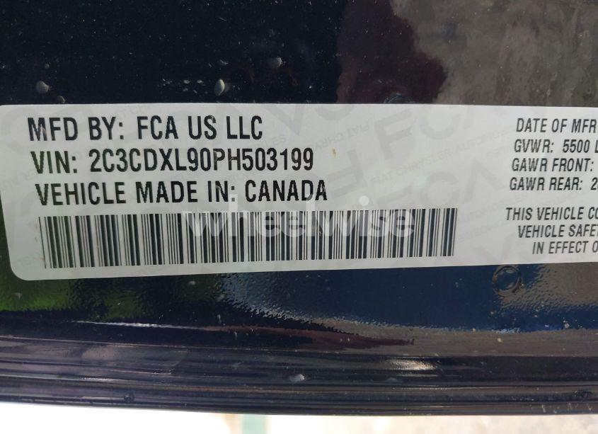 Photo 9 of 2023 Dodge Charger SRT REDEYE JAILBREAK (VIN 2C3CDXL90PH503199)